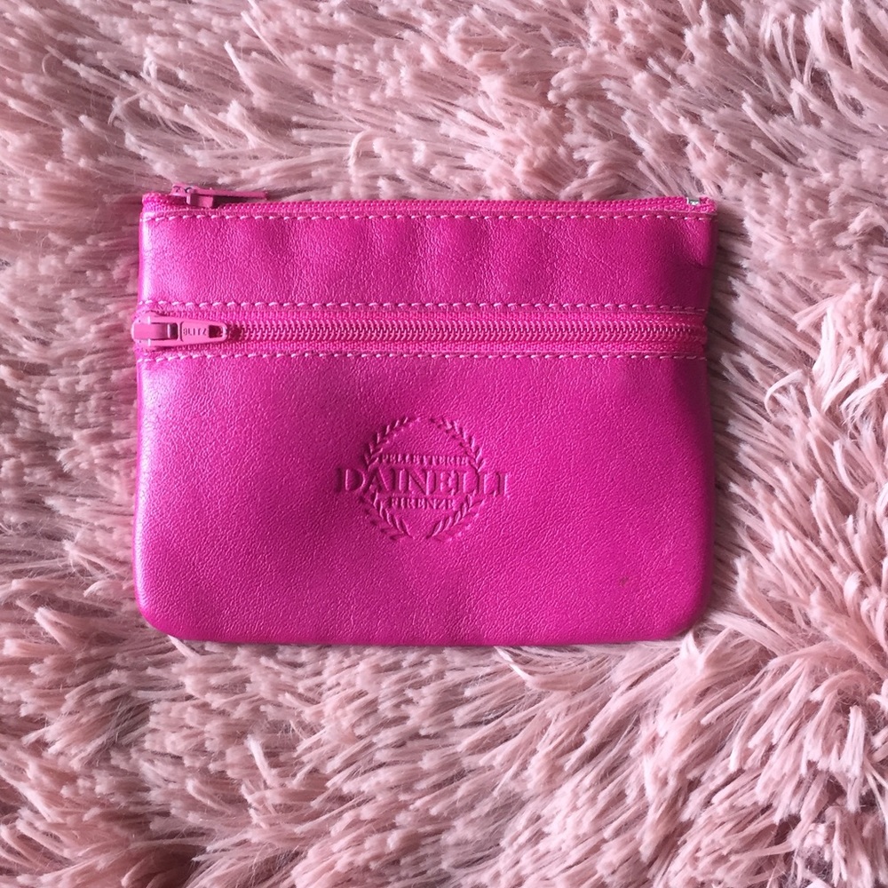 Dainelli Italian Leather Change Purse/Wallet